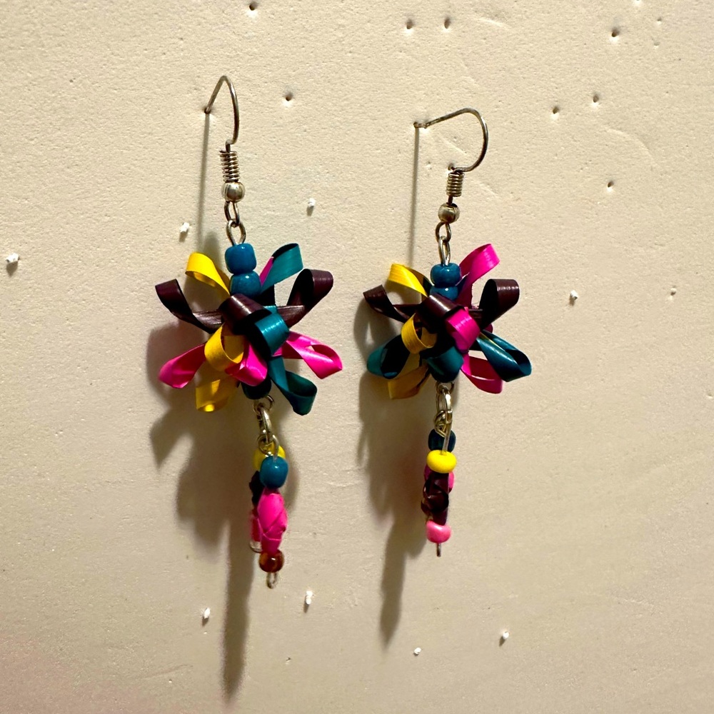 Handmade Flower Earrings 🇲🇽🌸